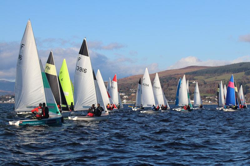 BUSA Fleet Championships at Helensburgh photo copyright Dougie Bell  taken at Helensburgh Sailing Club and featuring the BUSA class