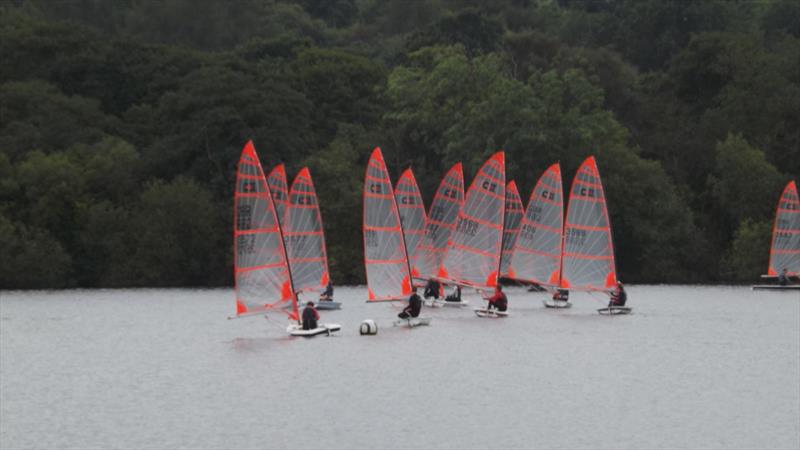 Bytes racing photo copyright John Saunders taken at Frampton on Severn Sailing Club and featuring the Byte class