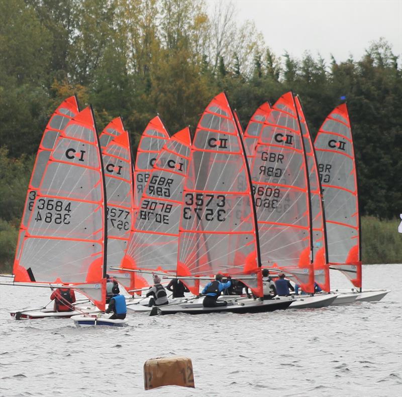 Byte Inlands at Bowmoor photo copyright John Saunders taken at Bowmoor Sailing Club and featuring the Byte class