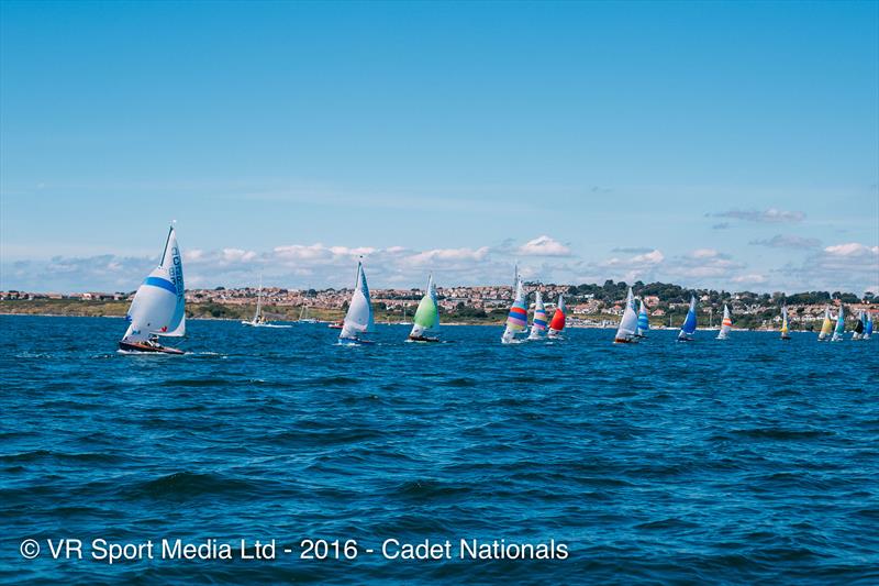 Final day of the Zhik Cadet Nationals at the WPNSA photo copyright VR Sport Media taken at Weymouth & Portland Sailing Academy and featuring the Cadet class