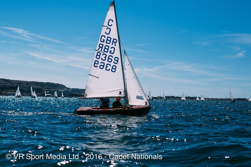 Final day of the Zhik Cadet Nationals at the WPNSA photo copyright VR Sport Media taken at Weymouth & Portland Sailing Academy and featuring the Cadet class