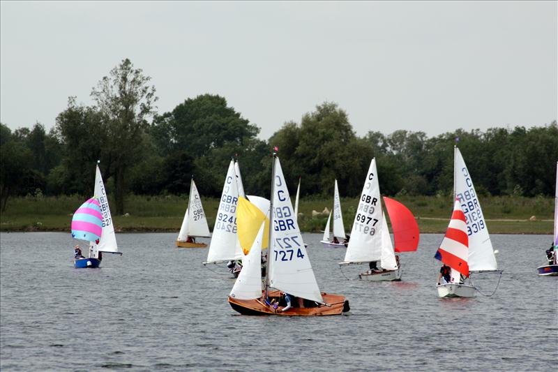Cadets at South Cerney photo copyright David Elliott taken at South Cerney Sailing Club and featuring the Cadet class