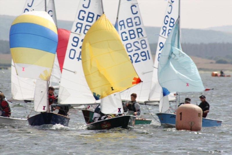 Cadets at Parkstone photo copyright David Elliott taken at Parkstone Yacht Club and featuring the Cadet class