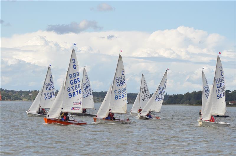 The Waldringfield Cadet Squadron is one of the strongest and most active in the country photo copyright Waldringfield Cadets taken at Waldringfield Sailing Club and featuring the Cadet class