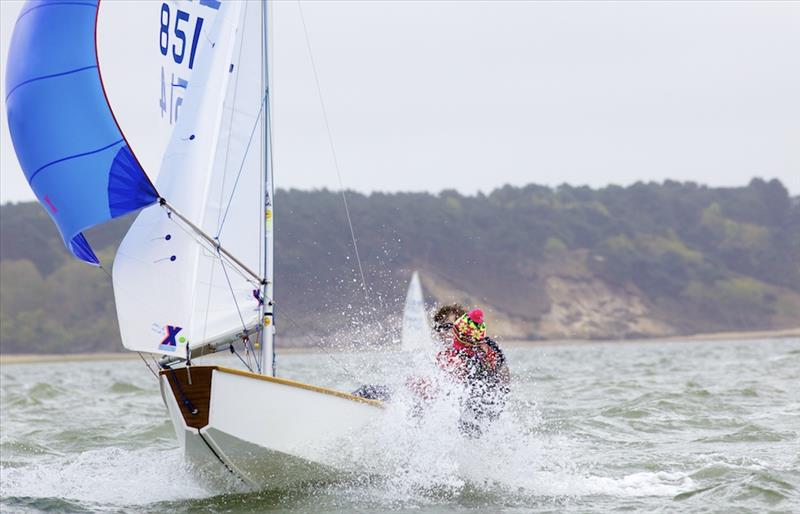 Cadet World Team Selector Event at Parkstone photo copyright Iain Philpott taken at Parkstone Yacht Club and featuring the Cadet class