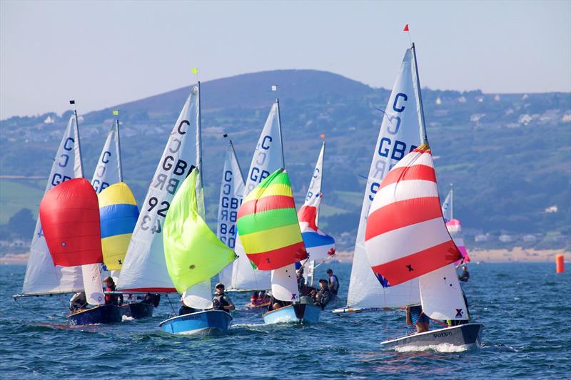 Cadet nationals at Abersoch photo copyright Iain Philpott taken at South Caernarvonshire Yacht Club and featuring the Cadet class