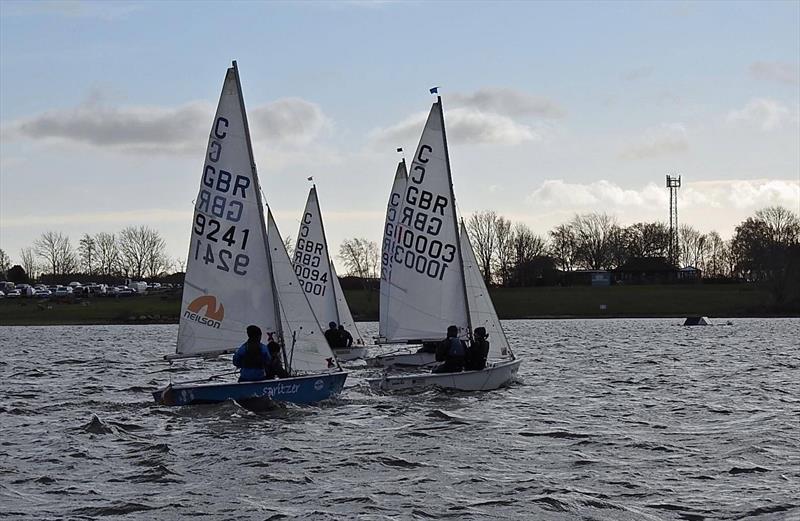 Alton Water Frostbite Series Week 1 photo copyright Emer Berry taken at Alton Water Sports Centre and featuring the Cadet class