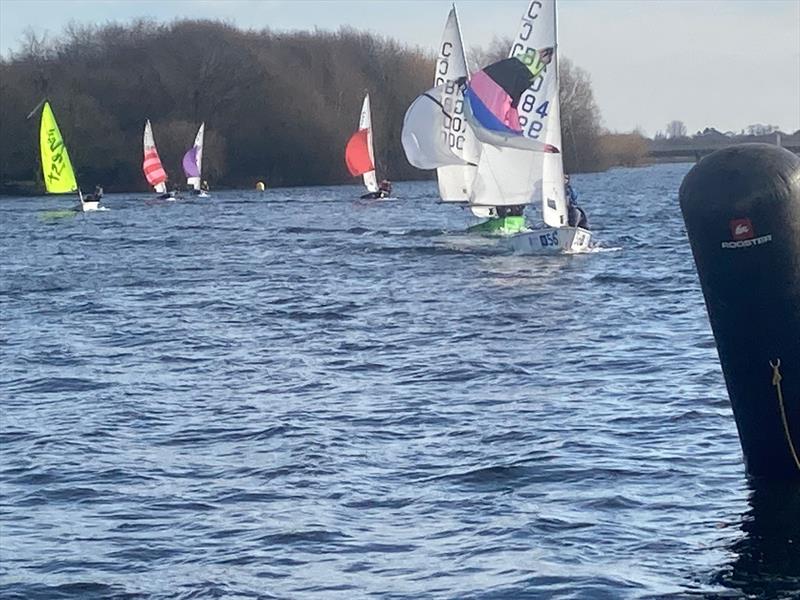 Alton Water Frostbite Series Day 4 photo copyright Archie Hainsworth taken at Alton Water Sports Centre and featuring the Cadet class