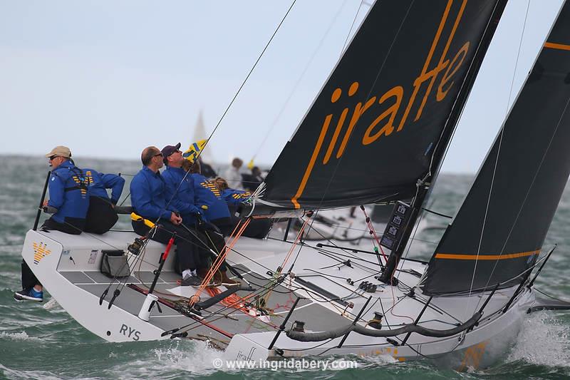 Cowes Week 2021 day 1 photo copyright Ingrid Abery / www.ingridabery.com taken at Cowes Combined Clubs and featuring the Cape 31 class