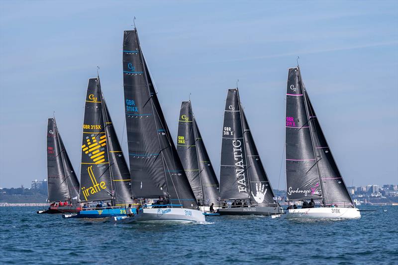 Cape 31 racing at the International Paint Poole Regatta - photo © Ian Roman / International Paint Poole Regatta