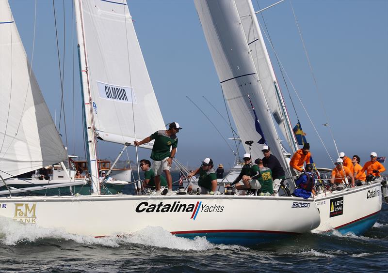 Final Day, 2018 Congressional Cup, Long Beach, April 21, 2018 photo copyright Bronny Daniels taken at Long Beach Yacht Club and featuring the Catalina 37 class