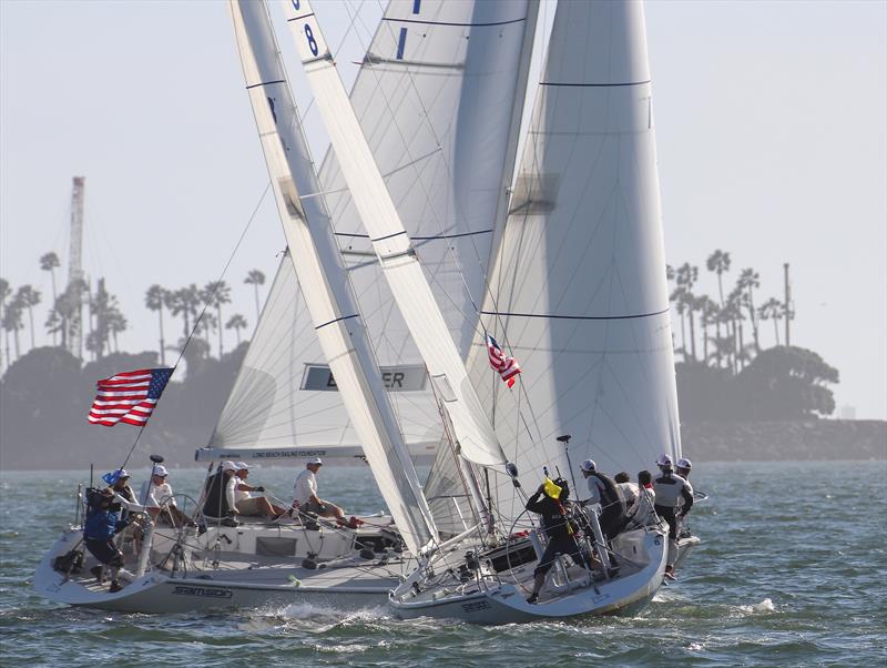 Final Day, 2018 Congressional Cup, Long Beach, April 21, 2018 photo copyright Bronny Daniels taken at Long Beach Yacht Club and featuring the Catalina 37 class