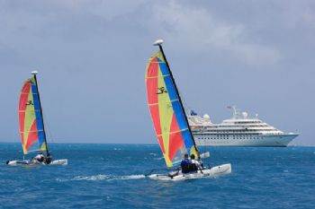 Action from the BVI Sailing Festival