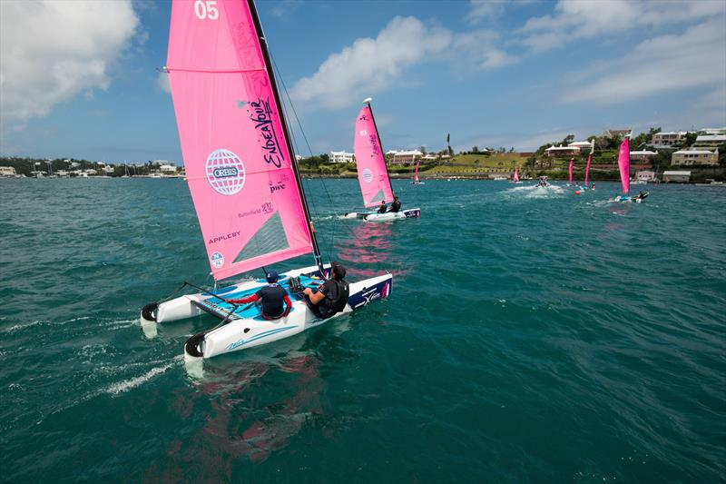 America's Cup Community Sailing Programme photo copyright Chris Burville / ACEA taken at  and featuring the Catamaran class