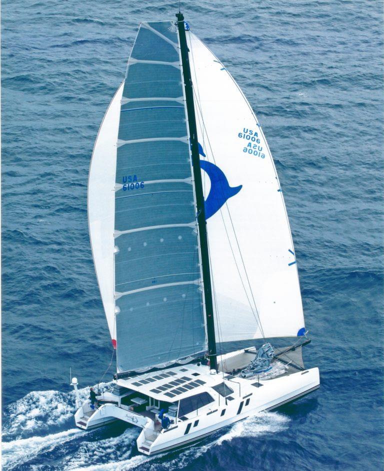 Phil Lotz and Wendy Lotz are planning to compete with their catamaran 'Arethusa' photo copyright Newport-Bermuda Race taken at Cruising Club of America and featuring the Catamaran class