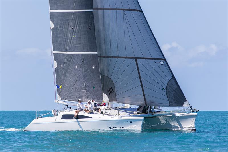 XL2 at Audi Hamilton Island Race Week 2017 photo copyright Andrea Francolini taken at Hamilton Island Yacht Club and featuring the Catamaran class