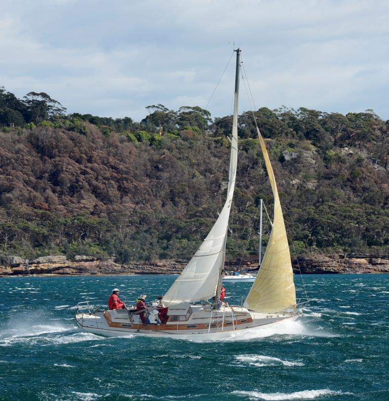 At the start of the SASC Lion Island Race last year, September, 2017 photo copyright John Maclurcan taken at Sydney Amateur Sailing Club and featuring the Catamaran class