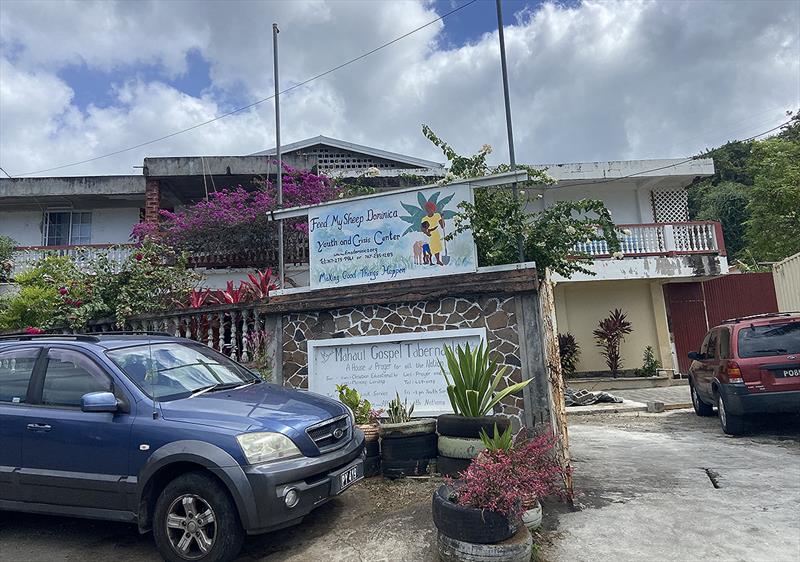 This is the gate  to the 'shelter' where Pastor Lena has an open house providing a protected space for anyone in need. After the hurricane Maria 2017 they provided innumerous young and old people, mainly women and kids, with food and a bed and lots of lov photo copyright Renate Klocke taken at  and featuring the Catamaran class