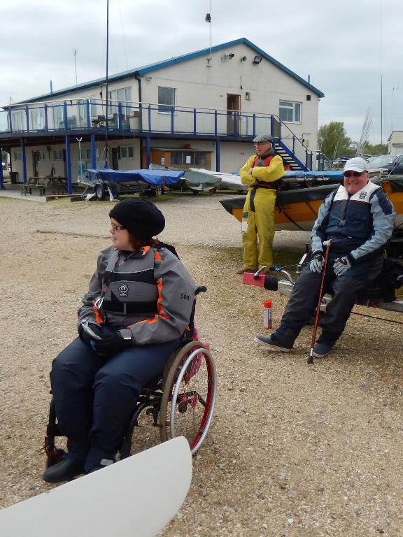 Challenger Regatta at Burghfield 2015 photo copyright Richard Johnson taken at Burghfield Sailing Club and featuring the Challenger class