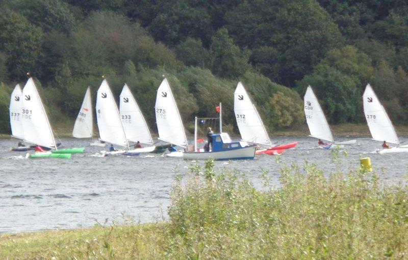 Challengers at the Ogston open meeting photo copyright Marion Edwards taken at Ogston Sailing Club and featuring the Challenger class