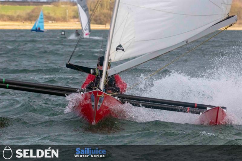 Seldén SailJuice Winter Series photo copyright Tim Olin / www.olinphoto.co.uk taken at  and featuring the Challenger class