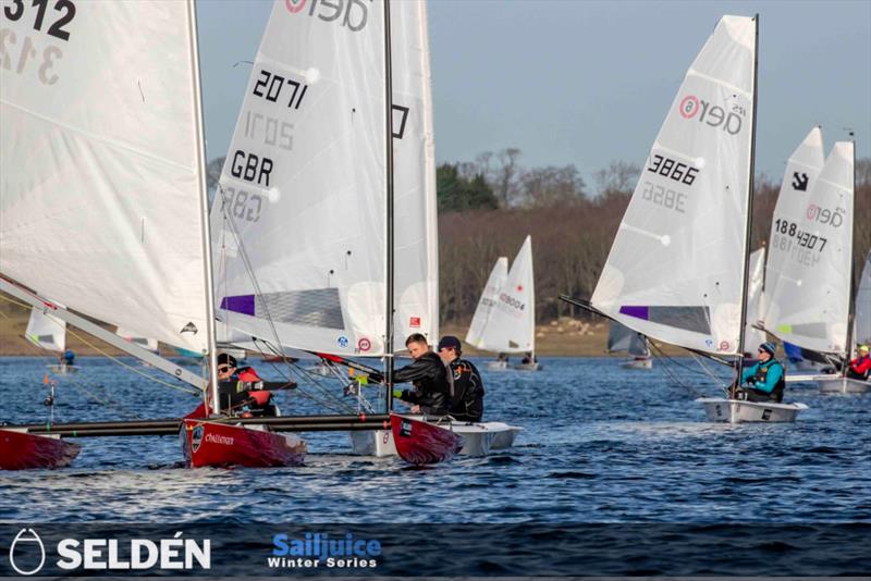 Challenger racing in the John Merricks Tiger Trophy 2023 photo copyright Tim Olin / www.olinphoto.co.uk taken at Rutland Sailing Club and featuring the Challenger class