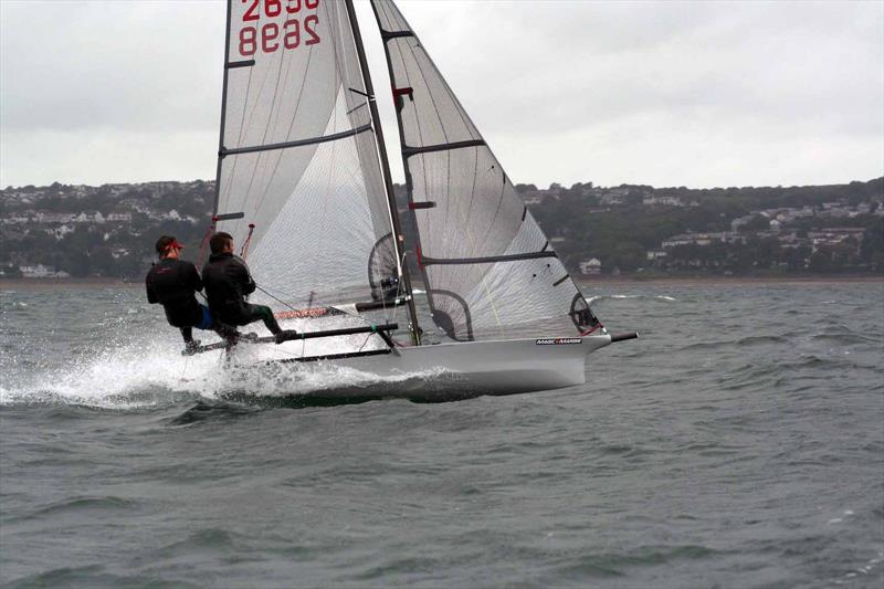 Ronin finishes 3rd in the Cherub Nationals at Mumbles photo copyright Colin Jenkins taken at Mumbles Yacht Club and featuring the Cherub class