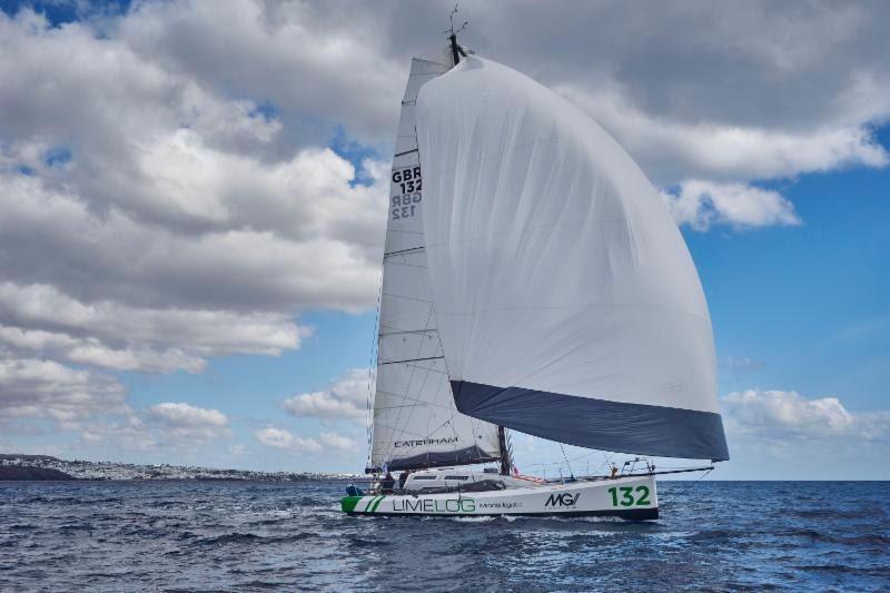 Silvi Belle 2, Mike Gascoyne's Class40 at the start of the RORC Transatlantic Race photo copyright RORC / James Mitchell taken at  and featuring the Class 40 class