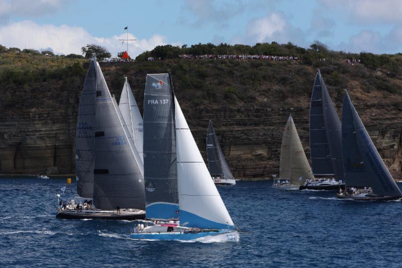 Peter Harding's Class40, Phor-ty during the RORC Caribbean 600 photo copyright RORC / Tim Wright / www.photoaction.com taken at Antigua Yacht Club and featuring the Class 40 class