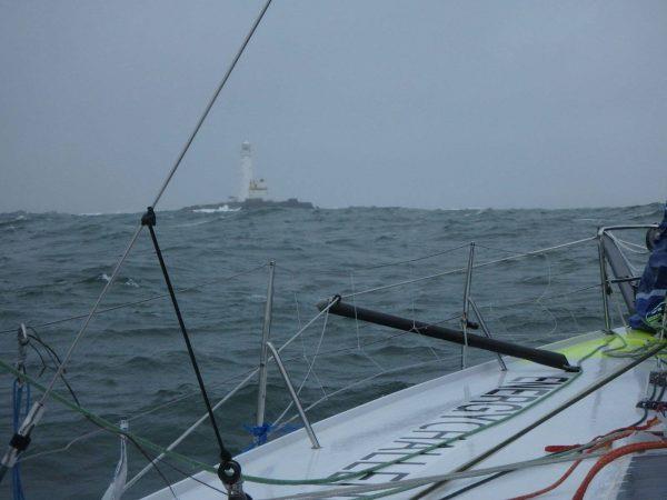Imerys during the Normandy Channel Race 2017 photo copyright Imerys taken at  and featuring the Class 40 class