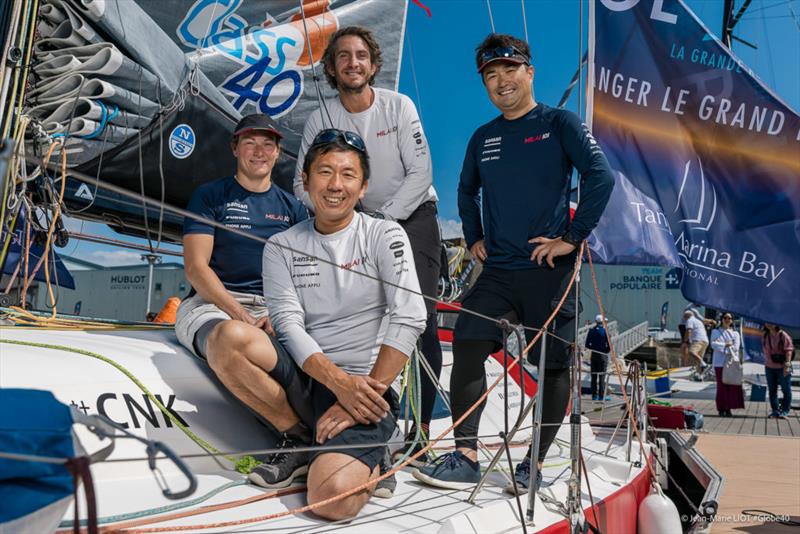 Japanese team Milai photo copyright Jean-Marie Liot / Globe40 taken at  and featuring the Class 40 class