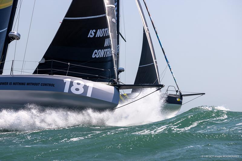 CIC Normandy Channel Race photo copyright Jean-Marie Liot taken at  and featuring the Class 40 class