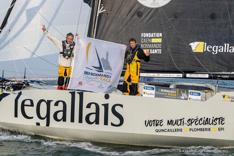 Legallais takes third in the CIC Normandy Channel Race photo copyright Jean-Marie Liot taken at  and featuring the Class 40 class