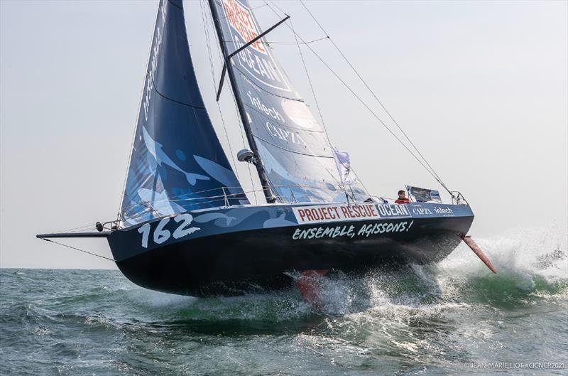 The Transat CIC photo copyright Jean-Marie Liot taken at  and featuring the Class 40 class