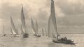 The first ever start in the Cowes-Deauville race