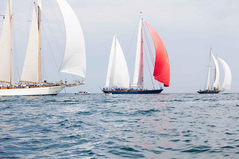 2014 Pendennis Cup day 4 photo copyright Nick Bailey taken at Royal Cornwall Yacht Club and featuring the Classic Yachts class