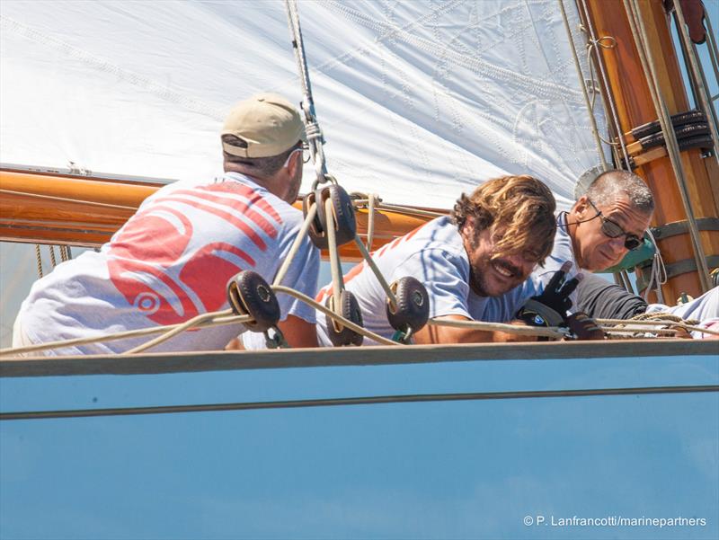 Argentario Sailing Week day 1 photo copyright P Lanfrancolti taken at Yacht Club Santo Stefano and featuring the Classic Yachts class