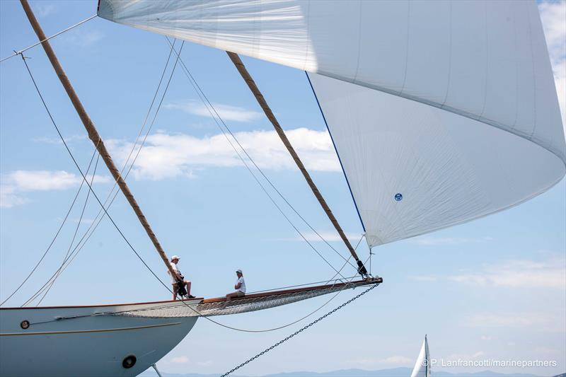 Argentario Sailing Week day 1 photo copyright P Lanfrancolti taken at Yacht Club Santo Stefano and featuring the Classic Yachts class