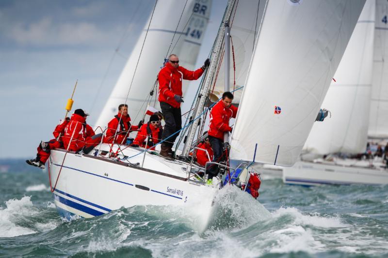 Royal Hong Kong Yacht Club's Level Rating Team on day 3 of the RYS Bicentenary International Regatta photo copyright Paul Wyeth / www.pwpictures.com taken at Royal Yacht Squadron and featuring the Classic Yachts class