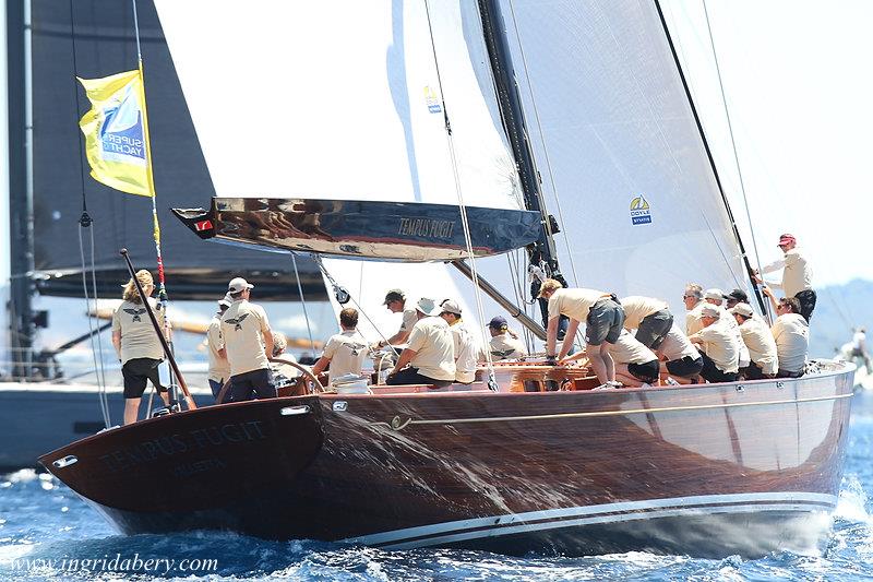 The Superyacht Cup in Palma final day photo copyright Ingrid Abery / www.ingridabery.com taken at Real Club Náutico de Palma and featuring the Classic Yachts class