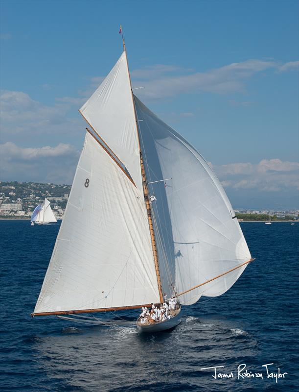 Moonbeam IV at the Régates Royales - Trophée Panerai at Cannes photo copyright James Robinson Taylor / www.jrtphoto.com taken at Yacht Club de Cannes and featuring the Classic Yachts class
