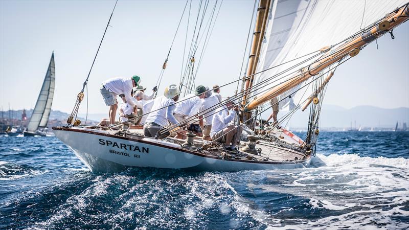 Spartan wins the 6th Gstaad Yacht Club Centenary Trophy at Les Voiles de St Tropez photo copyright Juerg Kaufmann / GYC taken at Gstaad Yacht Club and featuring the Classic Yachts class
