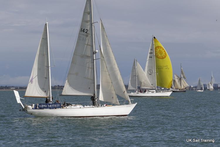 Gipsy Moth IV during the ASTO Cowes Small Ships race - photo © Max Mudie / ASTO / UK Sail Training