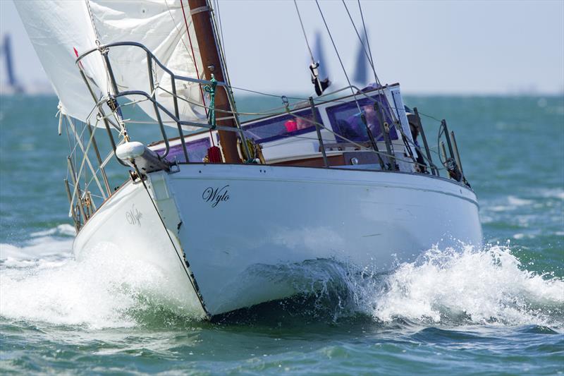 Lupa Wylo, classic winner at the Festival of Sails 2017 photo copyright Steb Fisher taken at Royal Geelong Yacht Club and featuring the Classic Yachts class