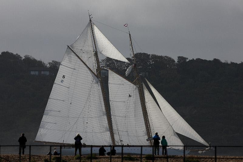Eleonora, the magnificent replica of Herreshoff's schooner, Westward was hard to beat in the 1900's photo copyright Thierry Martinez / Sea&Co / onEdition taken at Royal Yacht Squadron and featuring the Classic Yachts class
