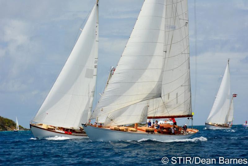 Round the Rocks Race ahead of the St. Thomas International Regatta photo copyright STIR / Dean Barnes taken at St. Thomas Yacht Club and featuring the Classic Yachts class