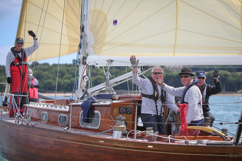 Charm of Rhu at Charles Stanley Direct Cowes Classics Week photo copyright Jake Sugden taken at Royal London Yacht Club and featuring the Classic Yachts class