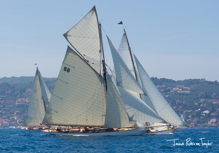 Panerai Classic Yachts Challenge at Argentario Sailing Week day 3 photo copyright James Robinson Taylor / www.jrtphoto.com taken at Yacht Club Santo Stefano and featuring the Classic Yachts class