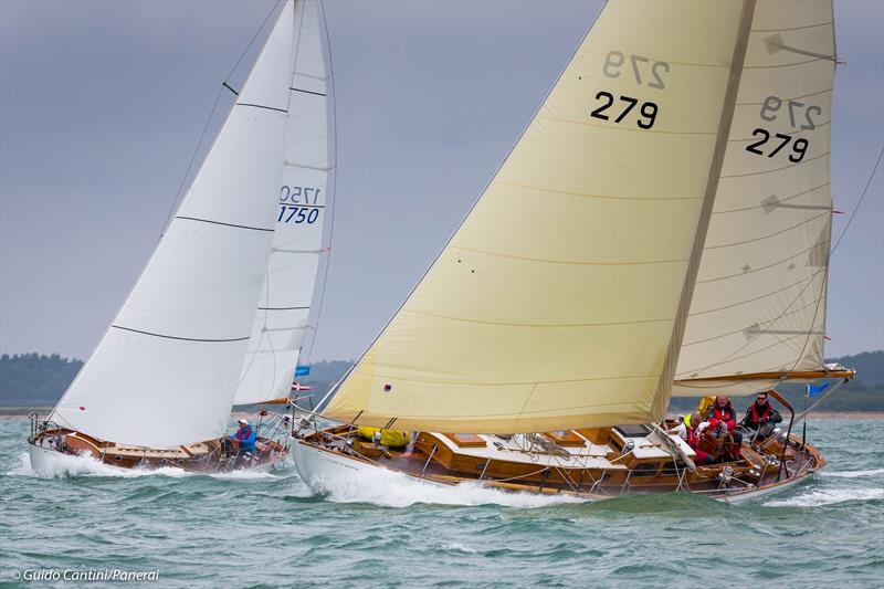 Panerai British Classic Week - Josephine and Damian B on day 3 photo copyright Guido Cantini / seasee.com taken at Royal Yacht Squadron and featuring the Classic Yachts class