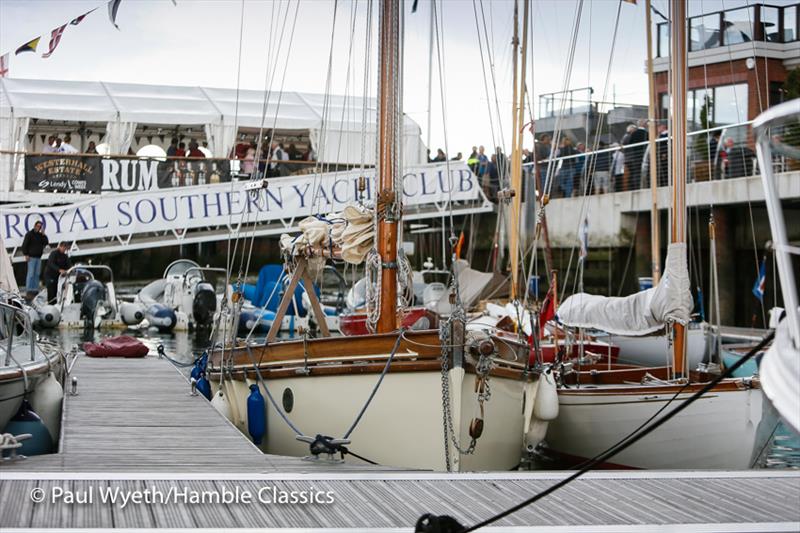 Hamble Classics Regatta 2017 photo copyright Paul Wyeth / Hamble Classics taken at Royal Southern Yacht Club and featuring the Classic Yachts class
